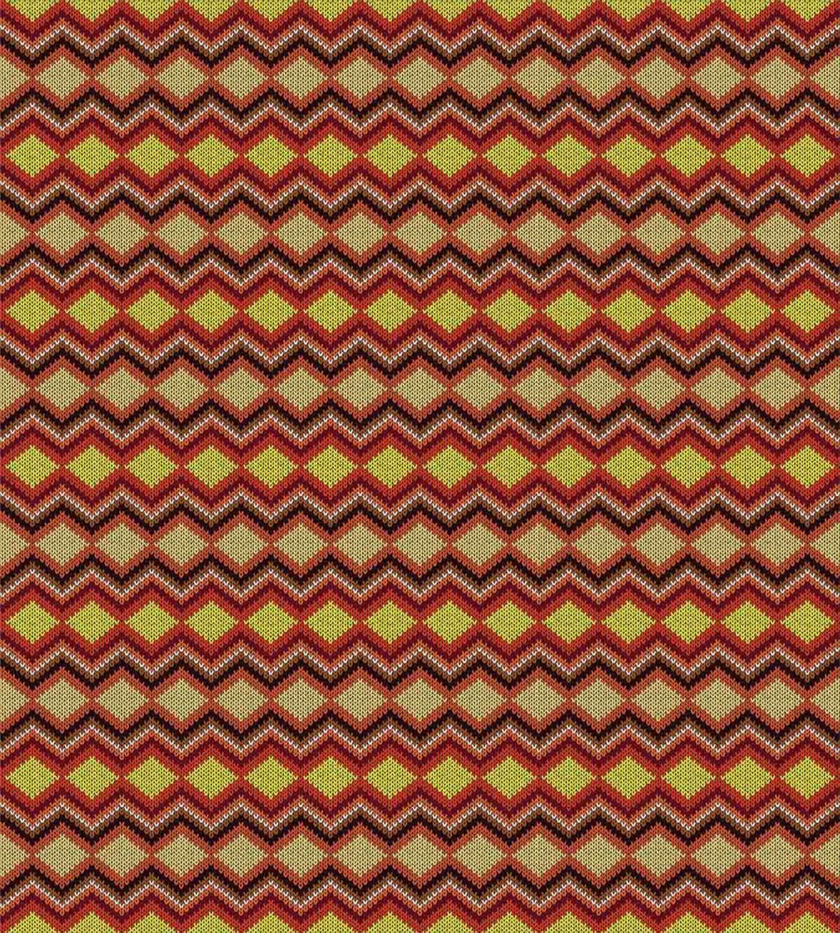 Ornamental Zigzag — Pattern