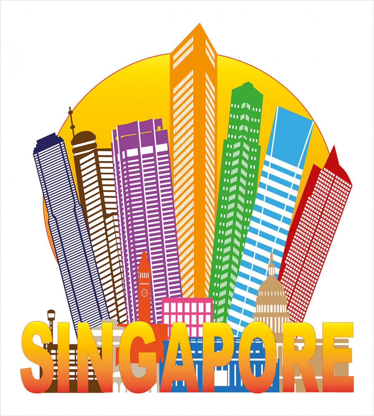 Typography and Skyline — Pattern