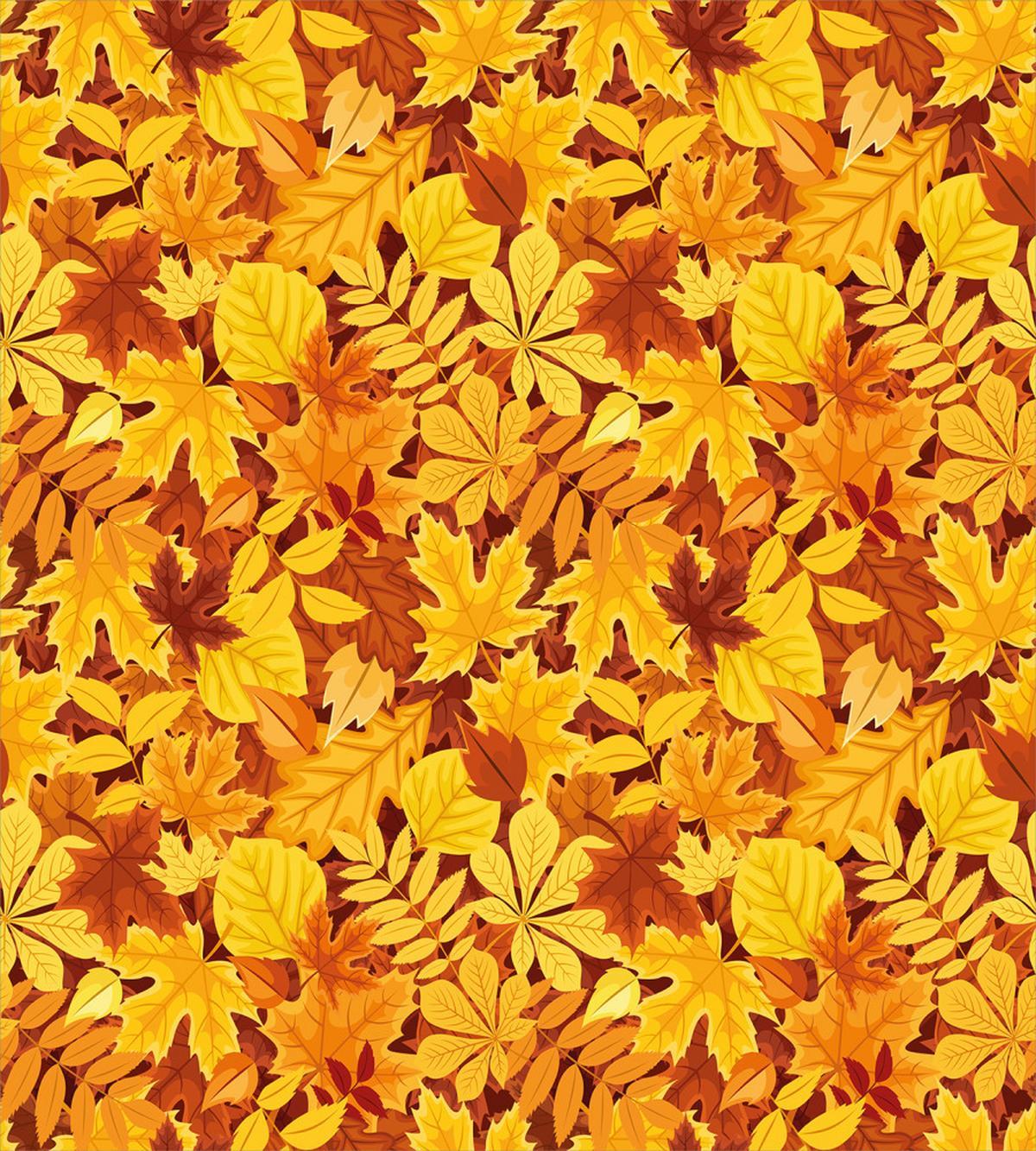 Shady Fall Oak Maple Leaf — Pattern