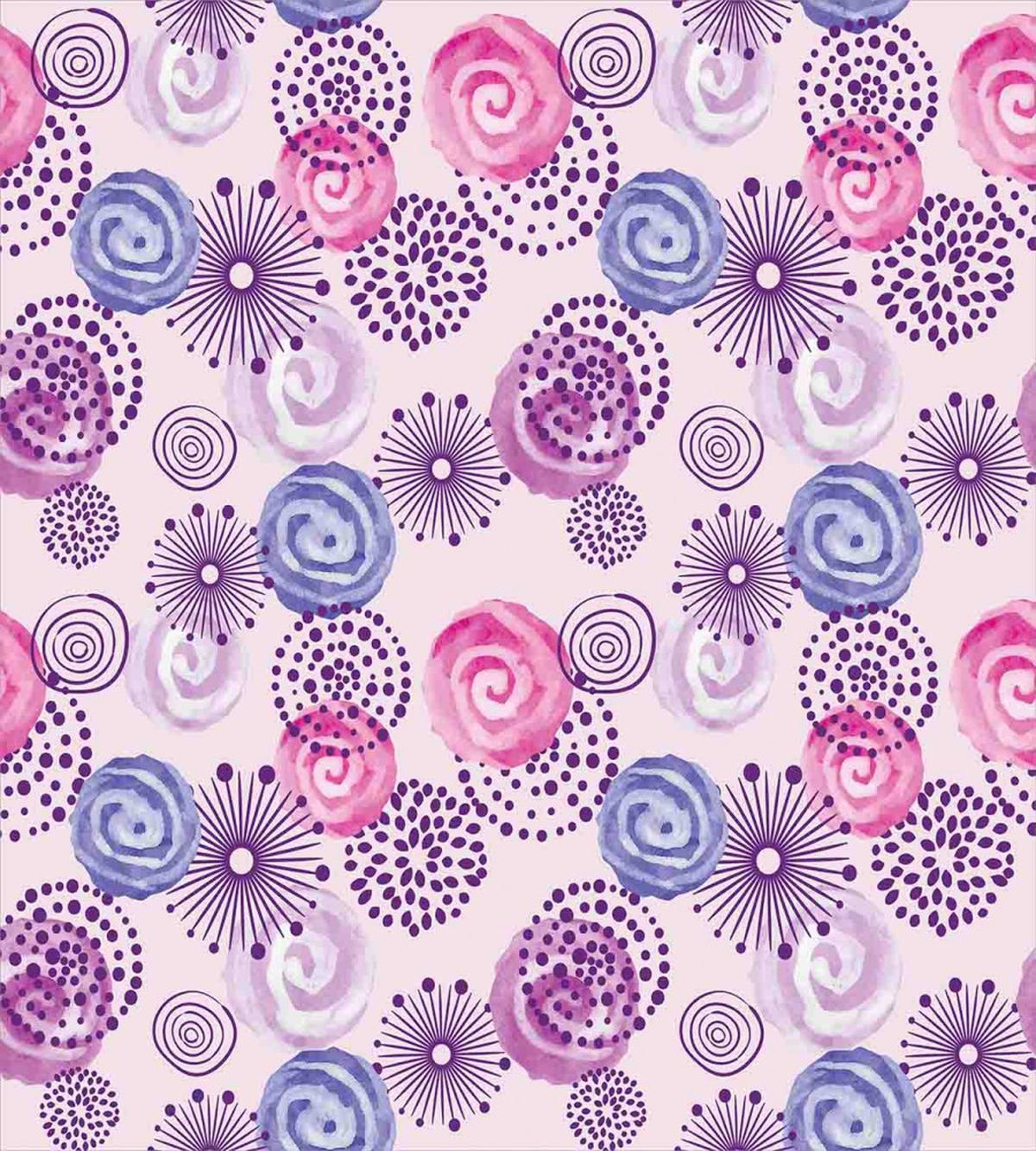 Watercolor Flower Art — Pattern