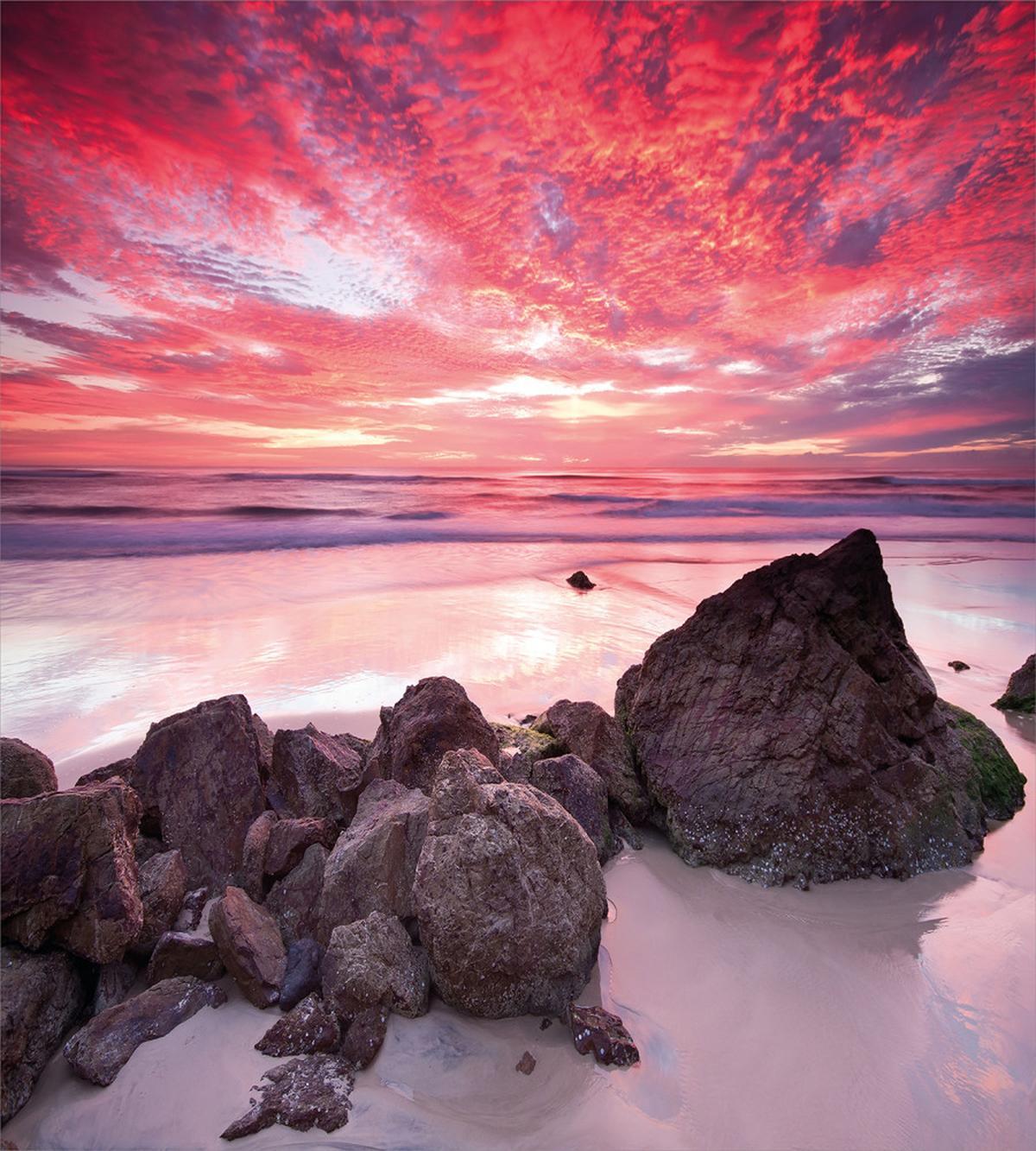 Australian Seascape Dawn — Pattern