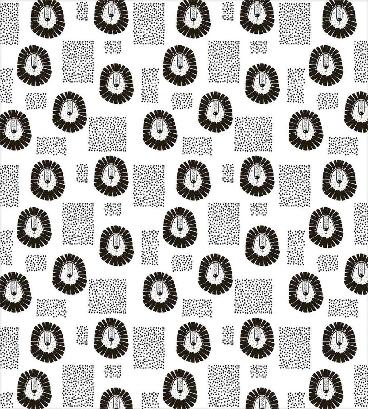 Hand Drawn Lion — Pattern