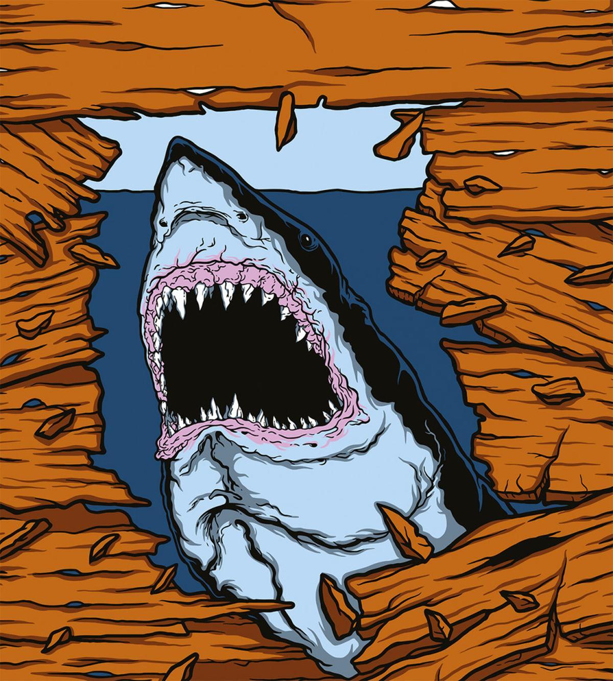 Wild Fish Wooden Plank — Pattern