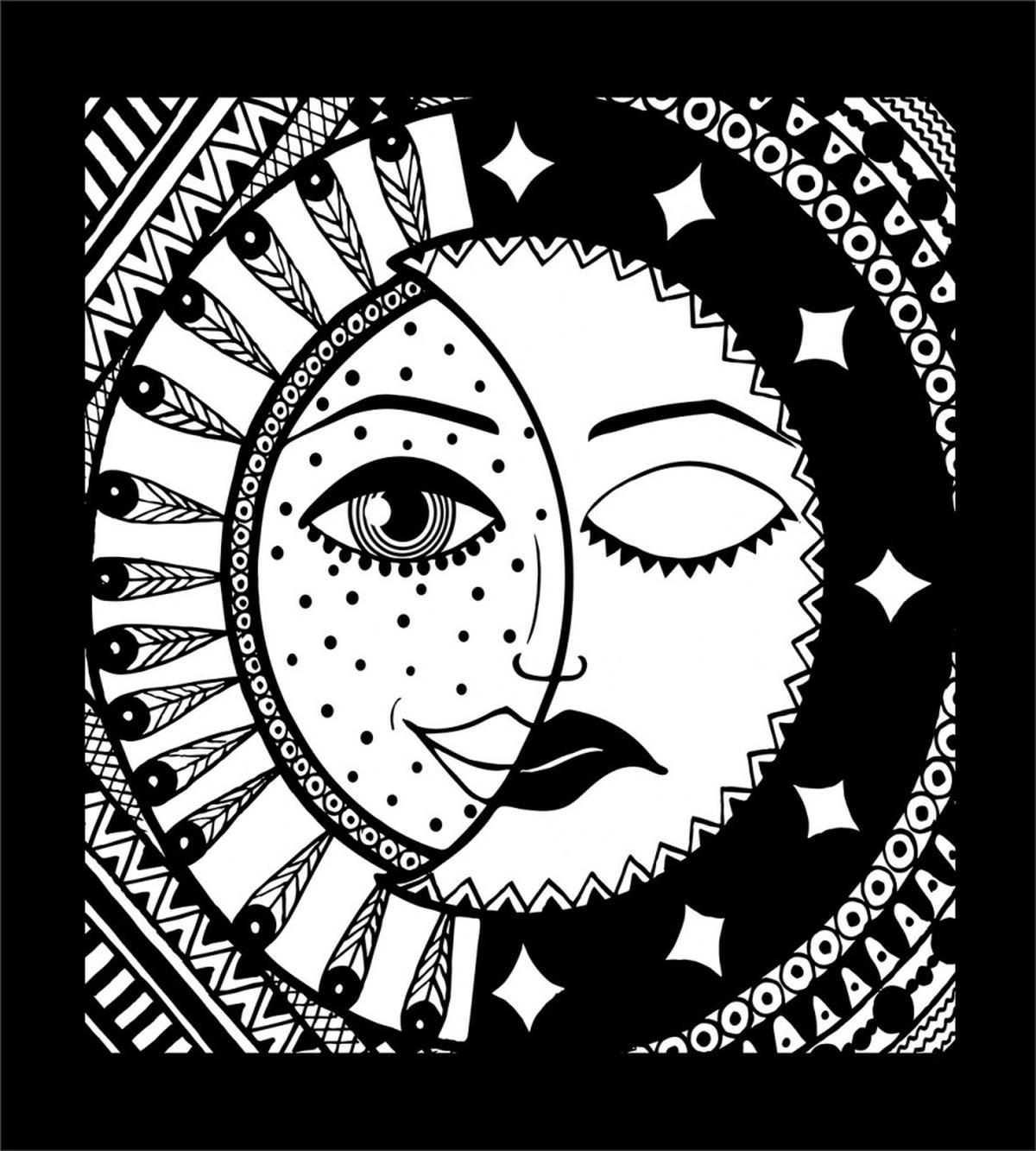 Themed Crescent — Pattern