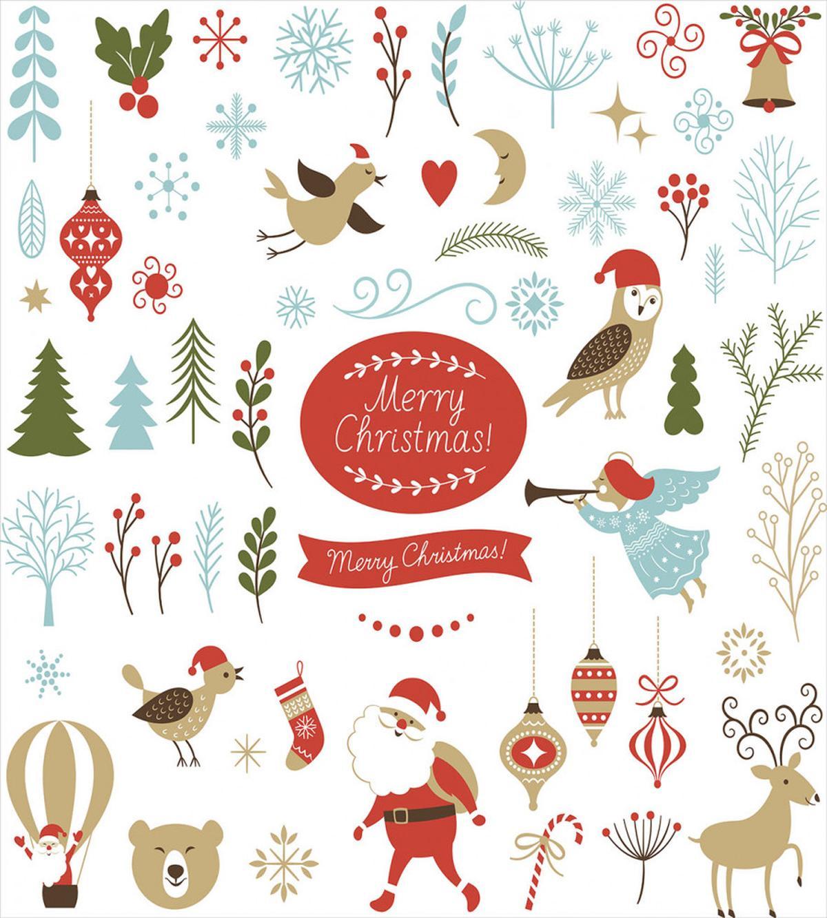 Xmas Elements Design — Pattern