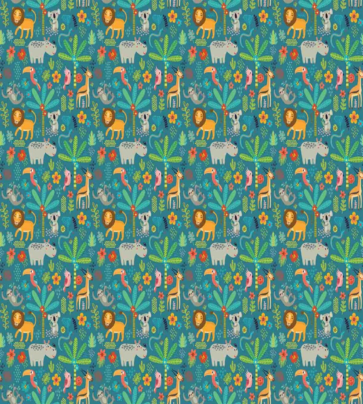 Hippo Parrot Koala and Deer — Pattern