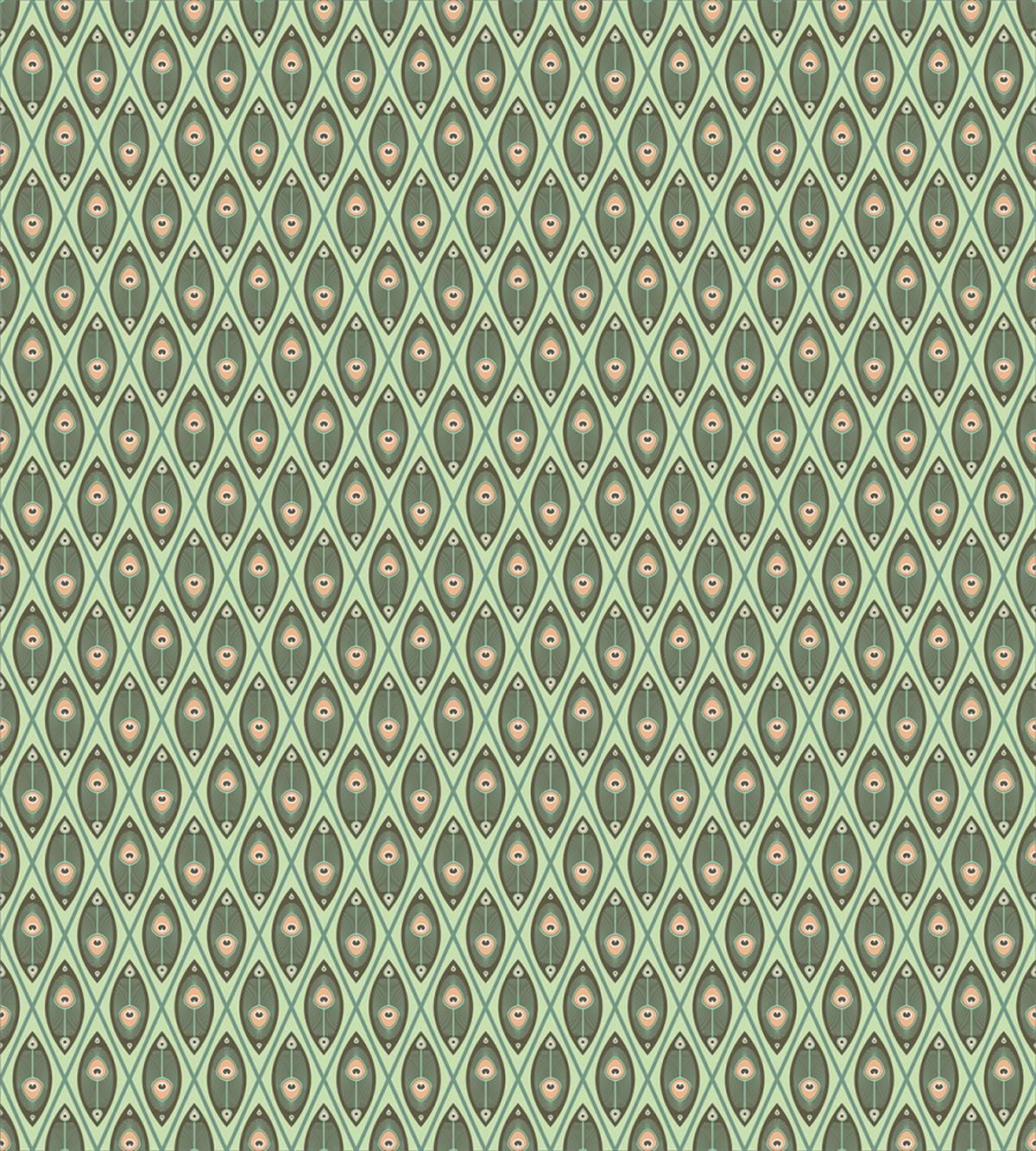 Peacock Feathers — Pattern