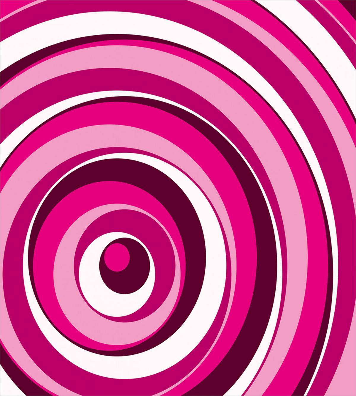 Vibrant Spiral Circles — Pattern