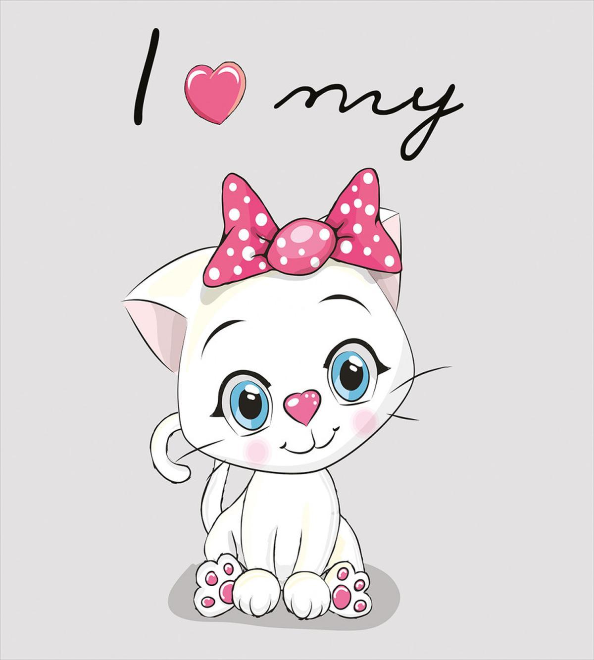 Cartoon Cat Pet — Pattern