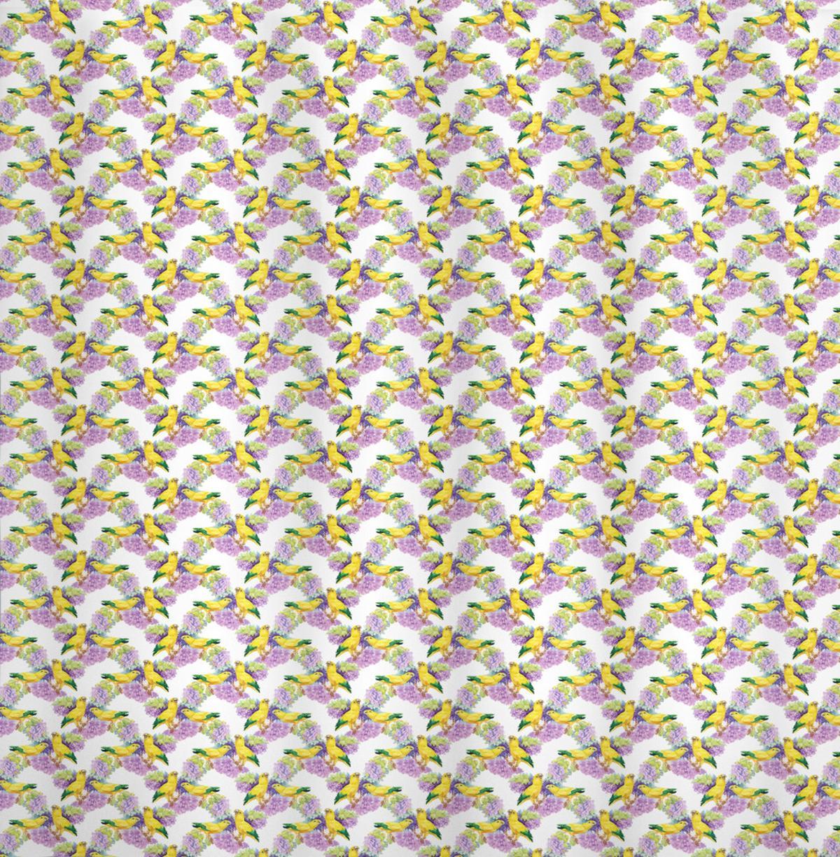 Watercolor Singing Birds — Pattern