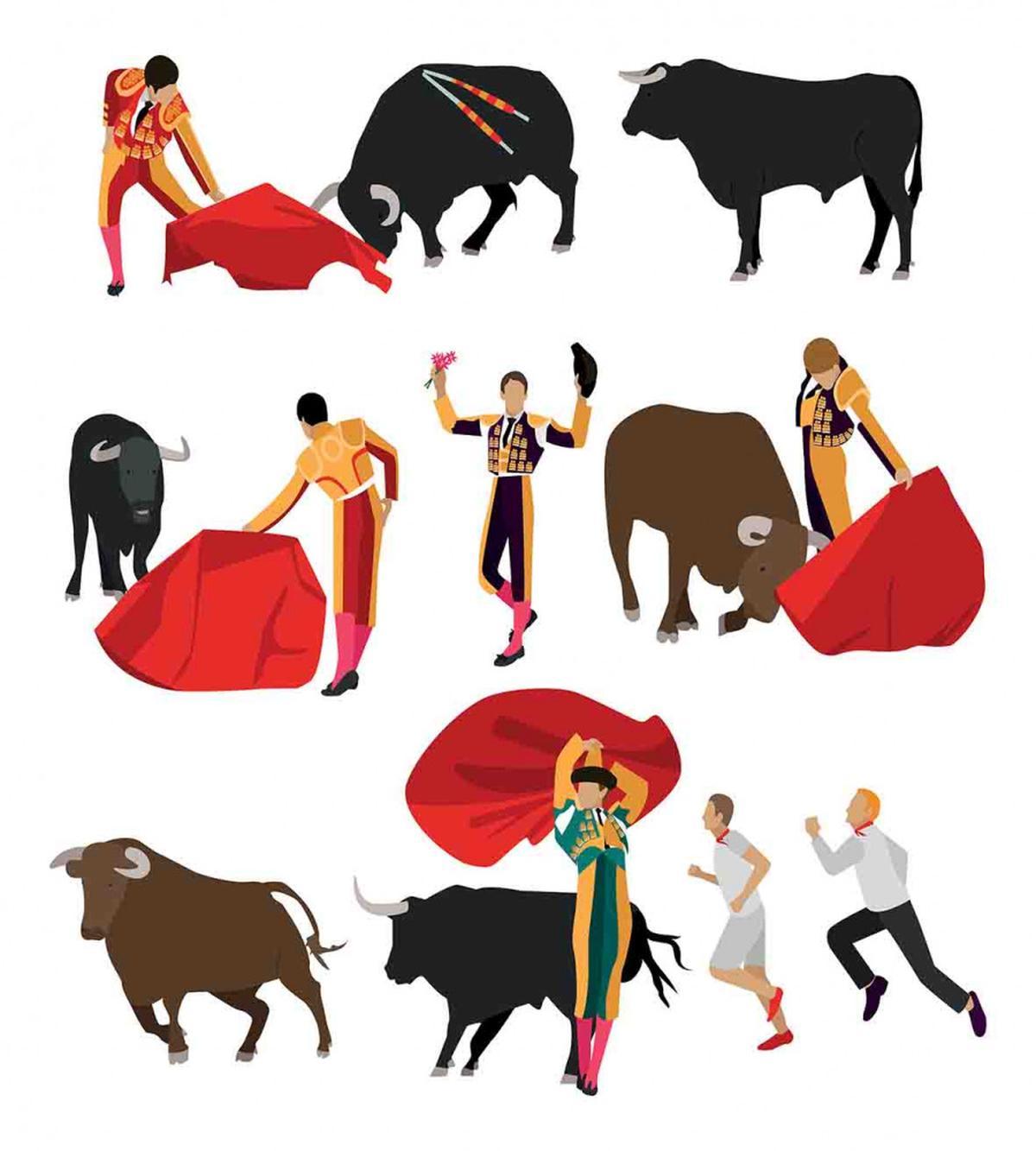Corrida Matador Cape — Pattern