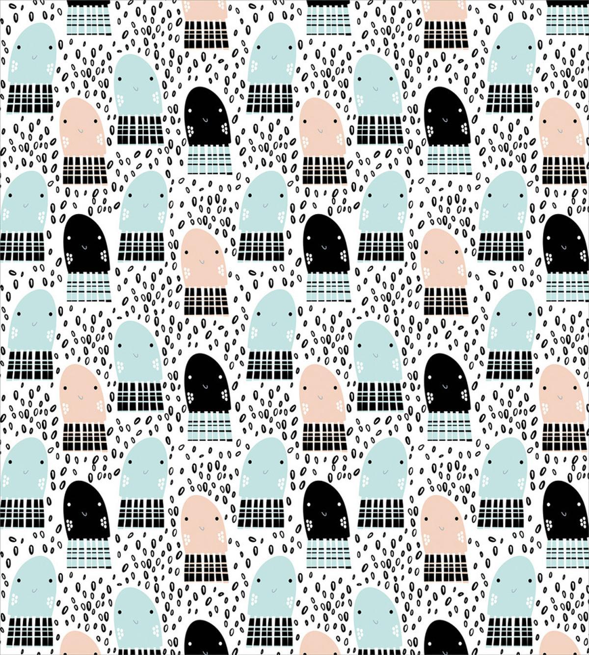 Smiling Jellyfish — Pattern