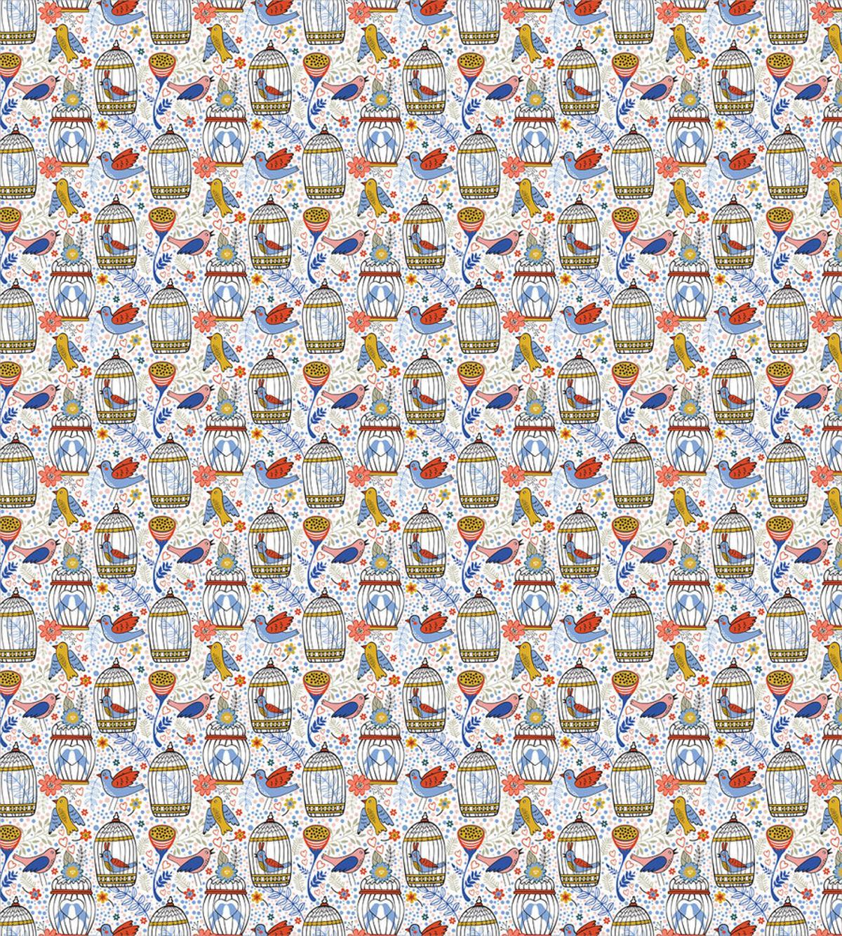 Singing Flying Animals Art — Pattern