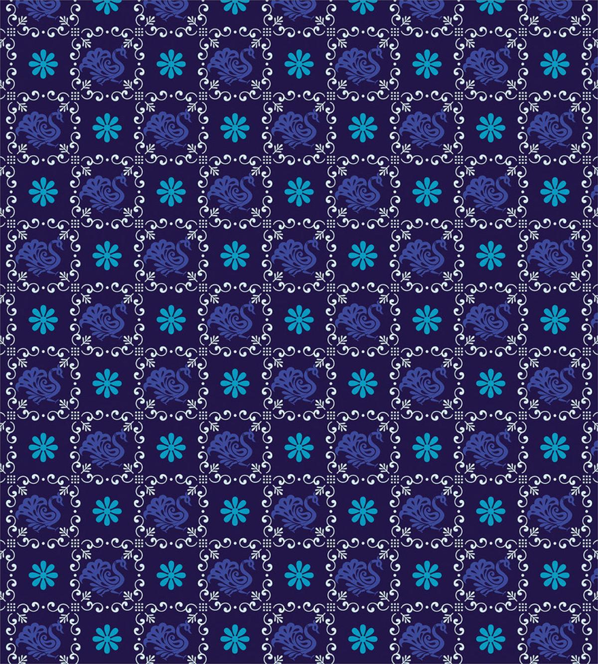 Oriental Animal Feathers — Pattern