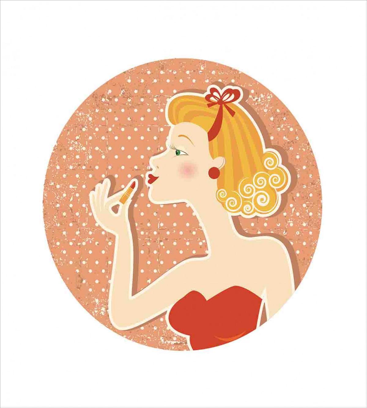 Pin up Female — Pattern
