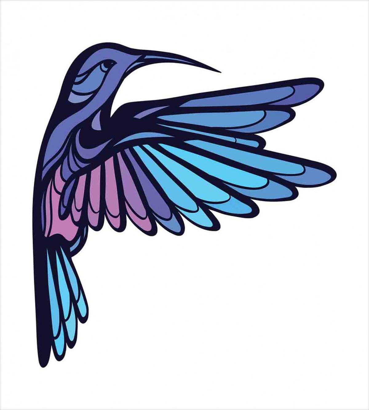 Exotic Hummingbird — Pattern