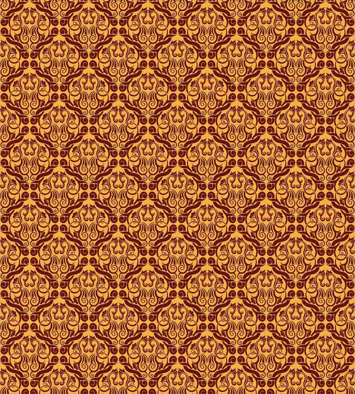 Vintage Damask Tile — Pattern
