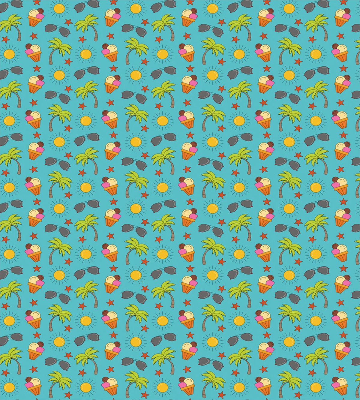 Vivid Cartoon Summer — Pattern