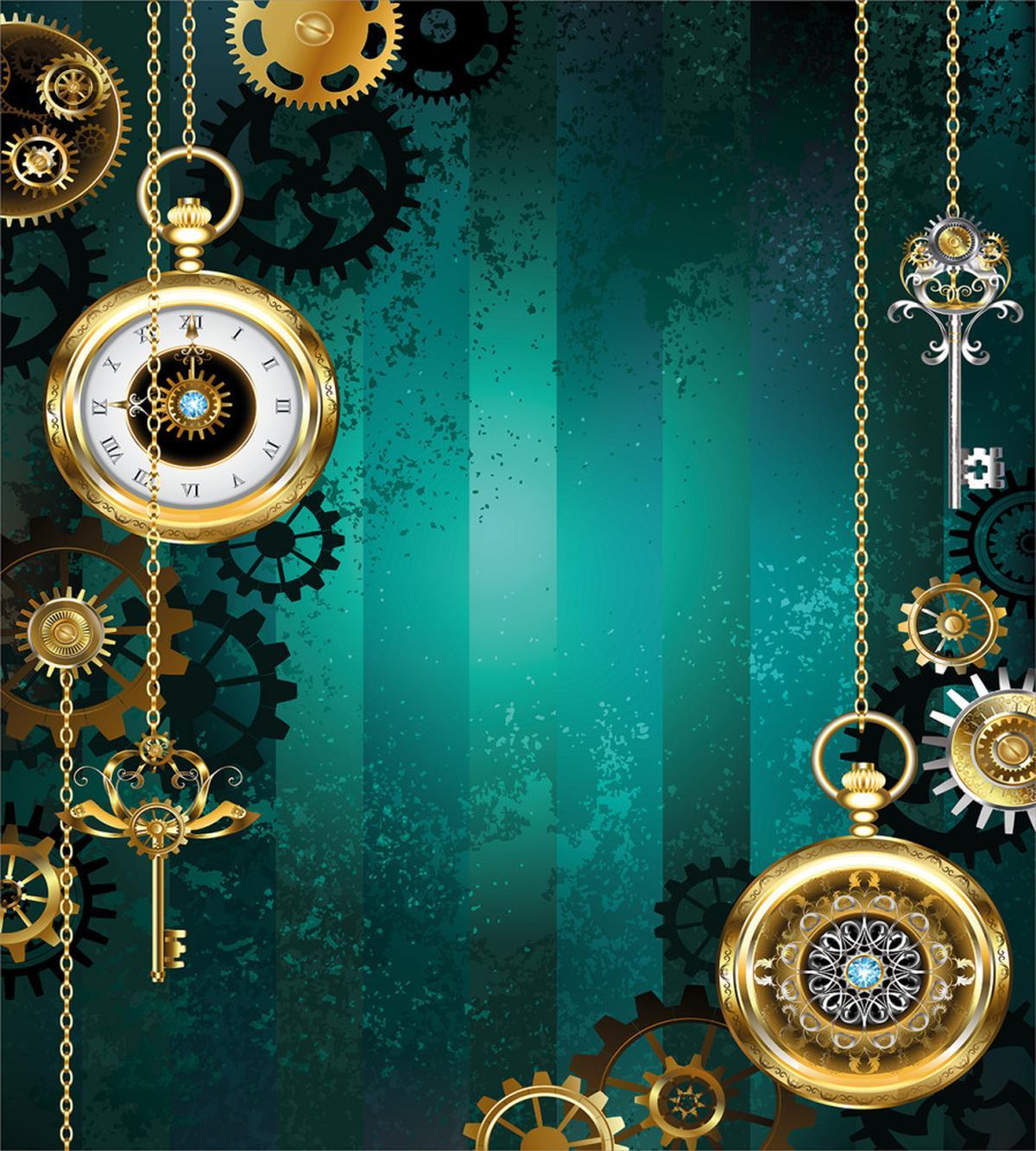Antique Watch Keys — Pattern