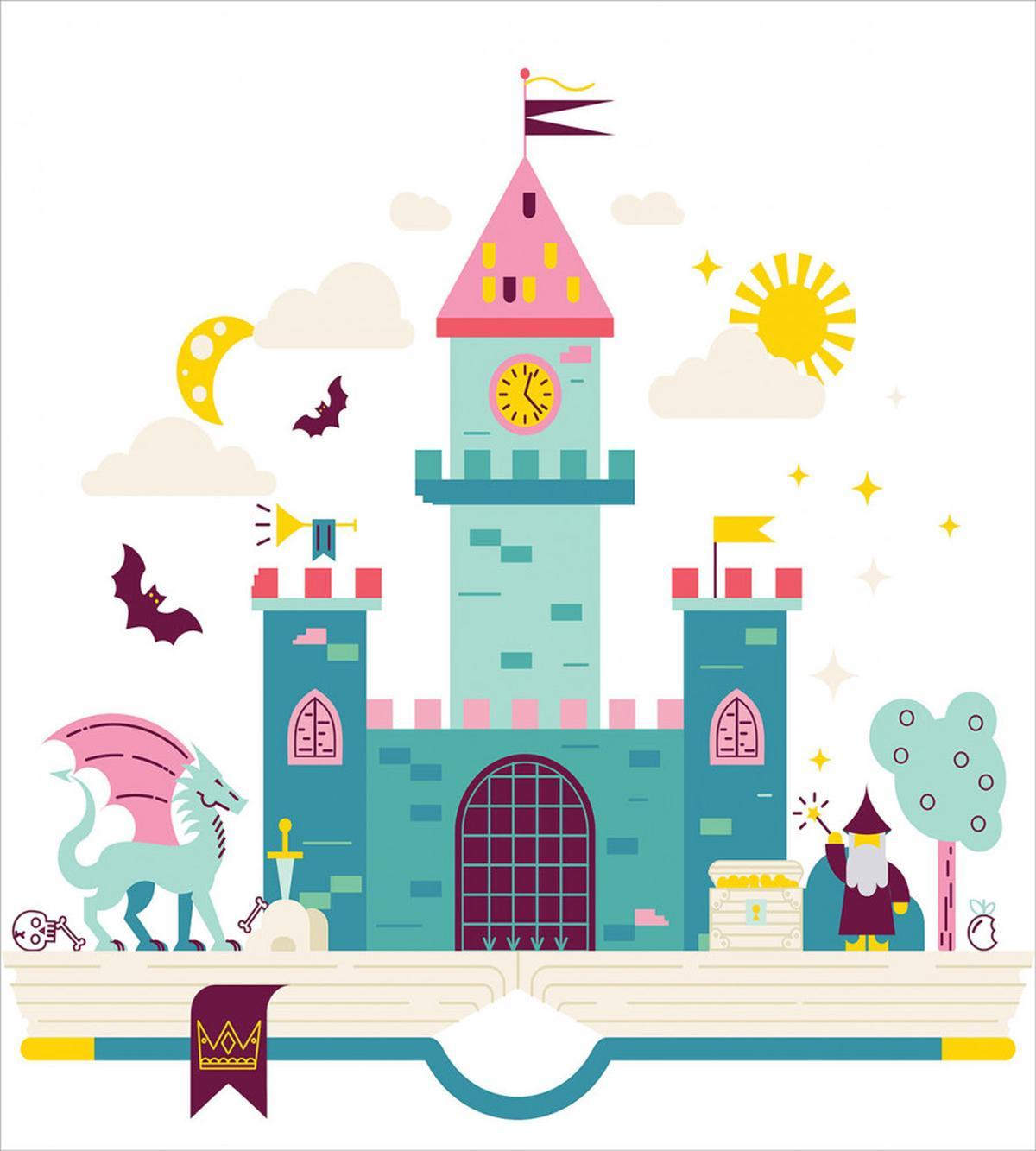 Children Theme Magic Kingdom — Pattern