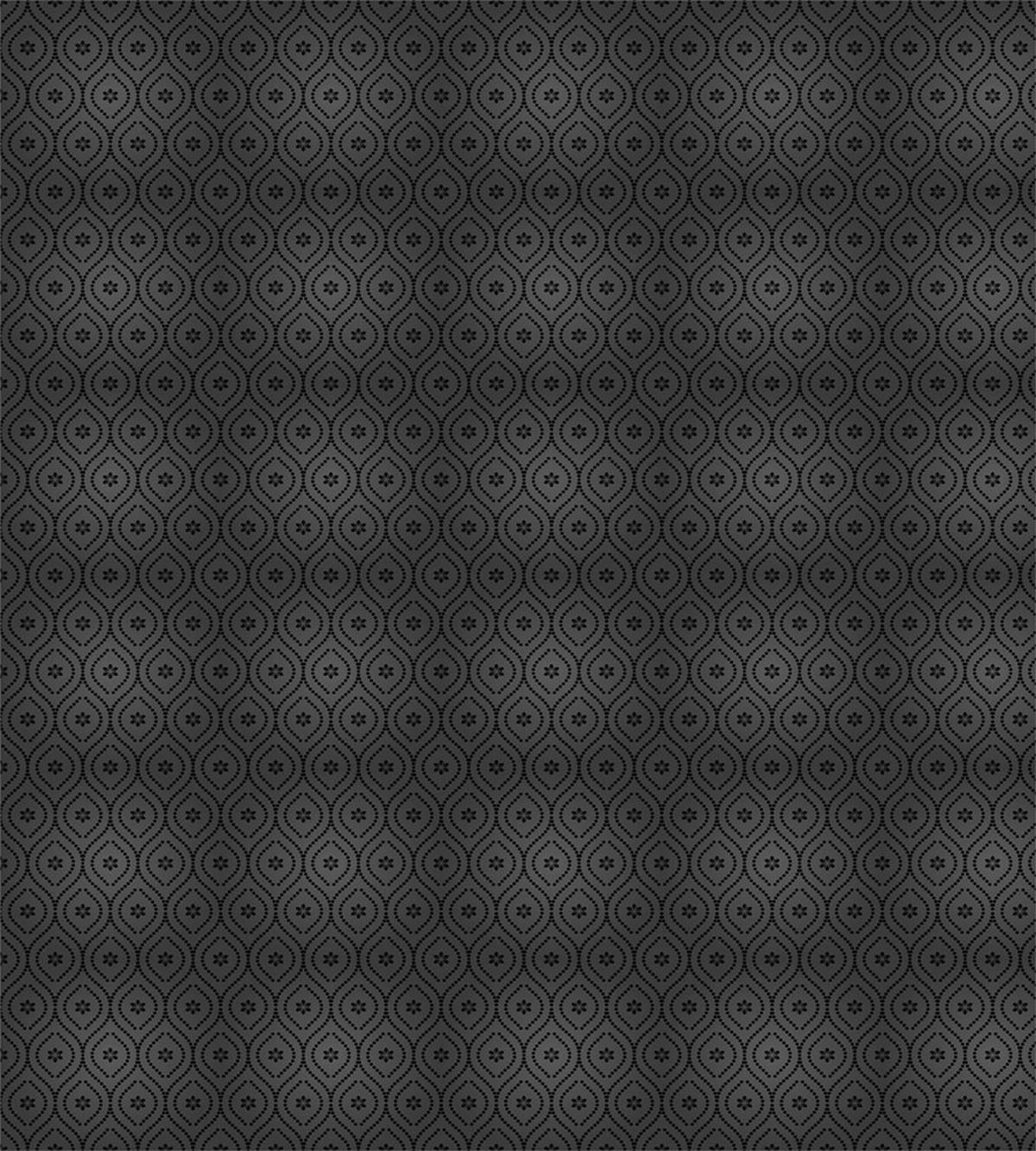 Floral Petals Dotted Frame — Pattern