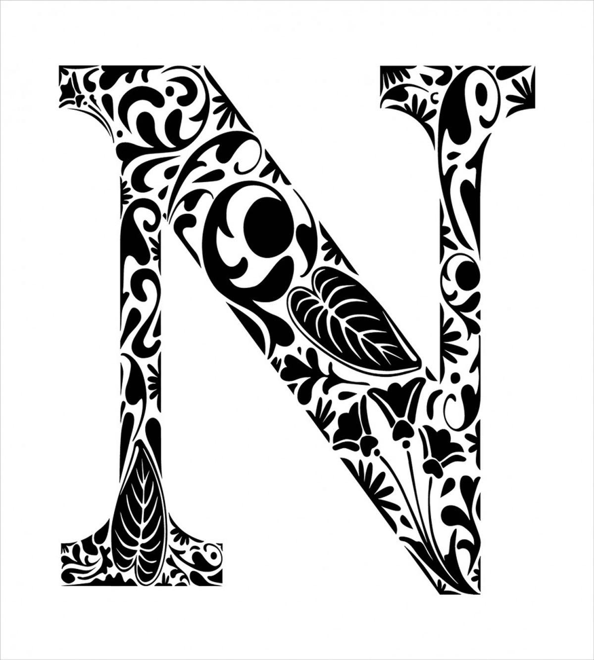 Floral Arrangement N — Pattern