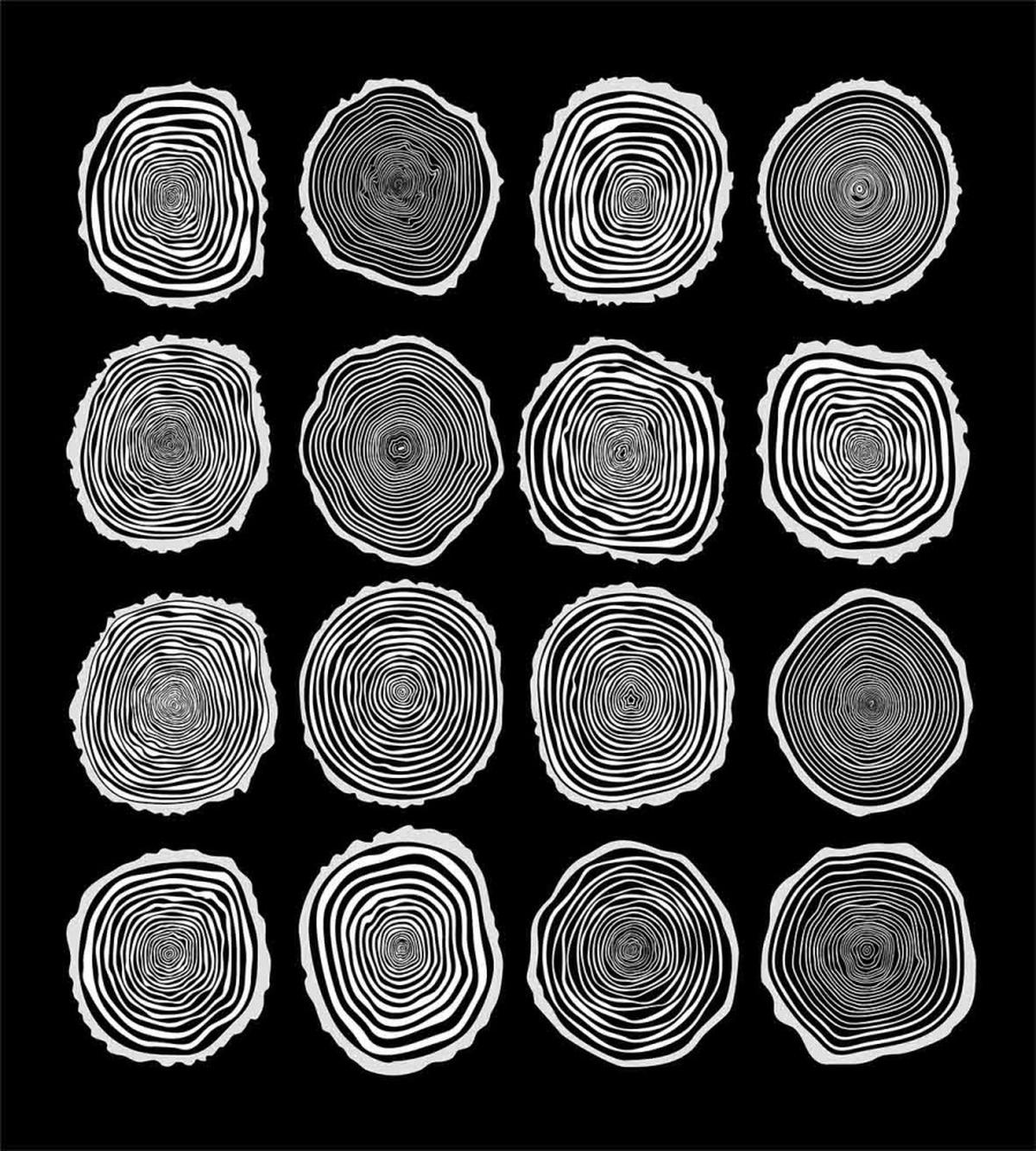 Abstract Whirlpool Timber — Pattern