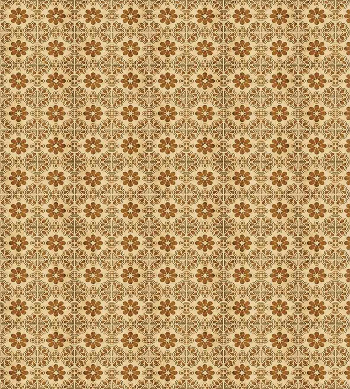 Oriental Geometric Flower — Pattern