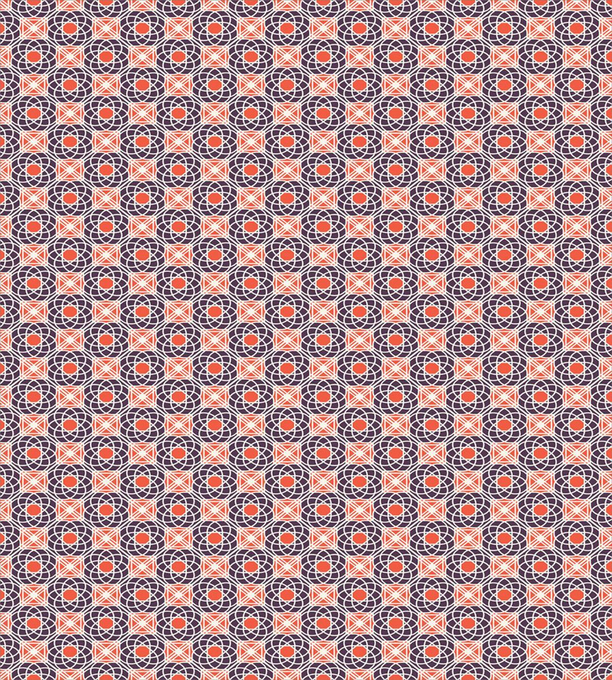 Floral Graphic Lattice — Pattern