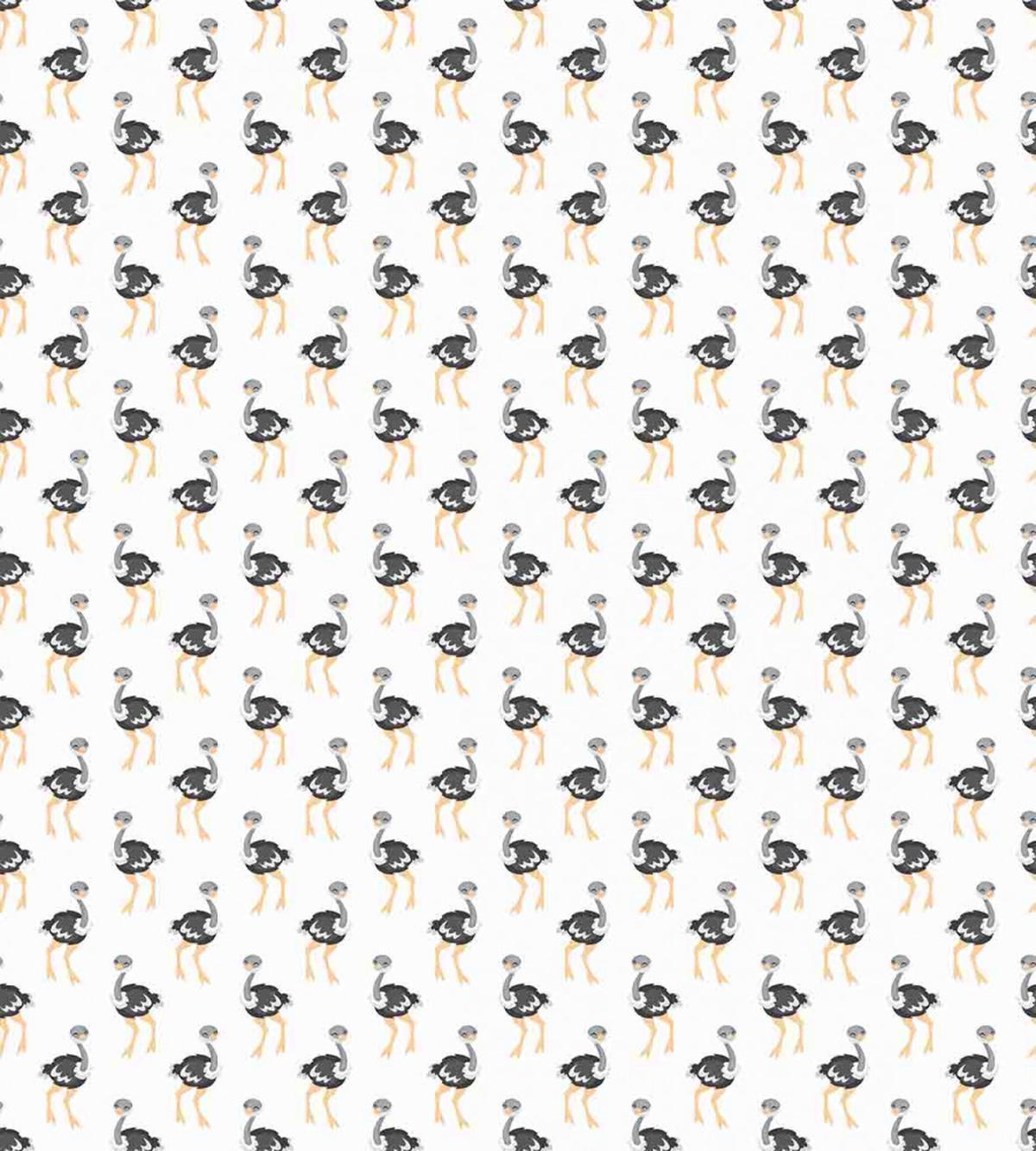 Hipster Modern Baby Bird — Pattern