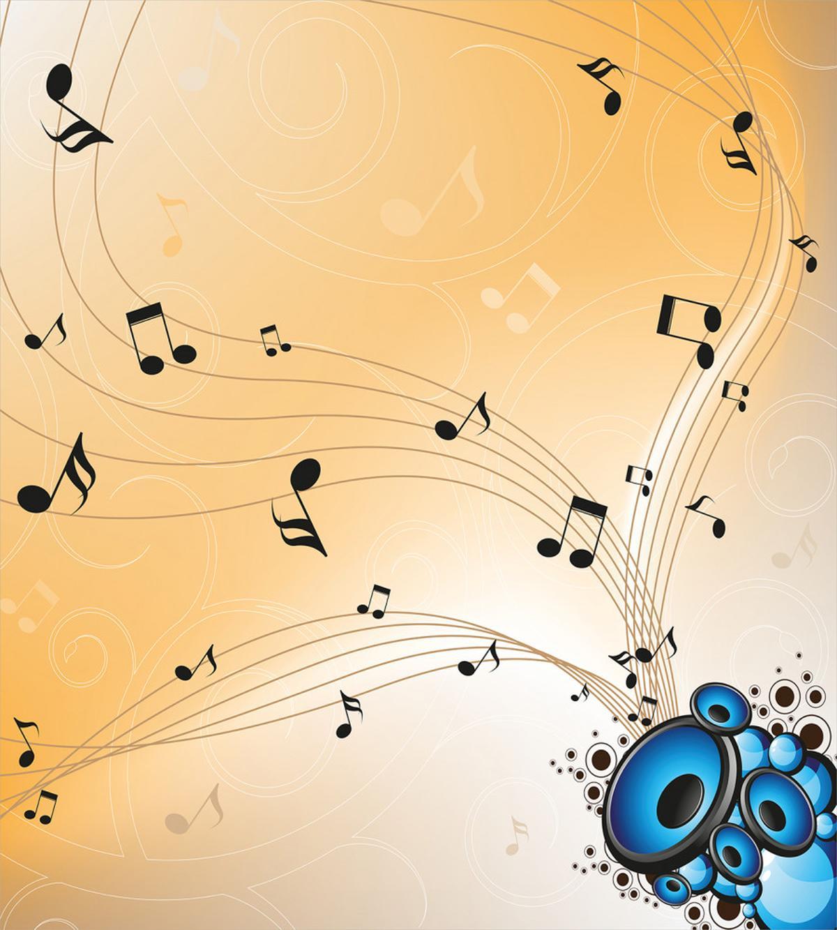 Abstract Melodies Notes — Pattern