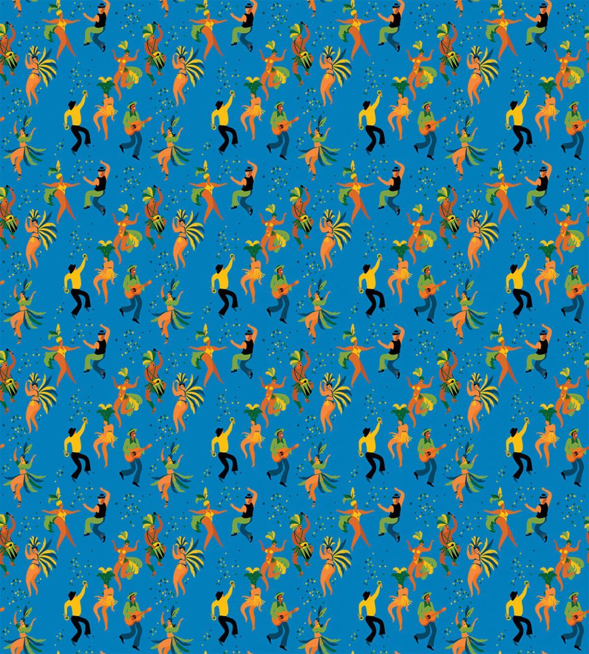 Men and Women in Costumes — Pattern