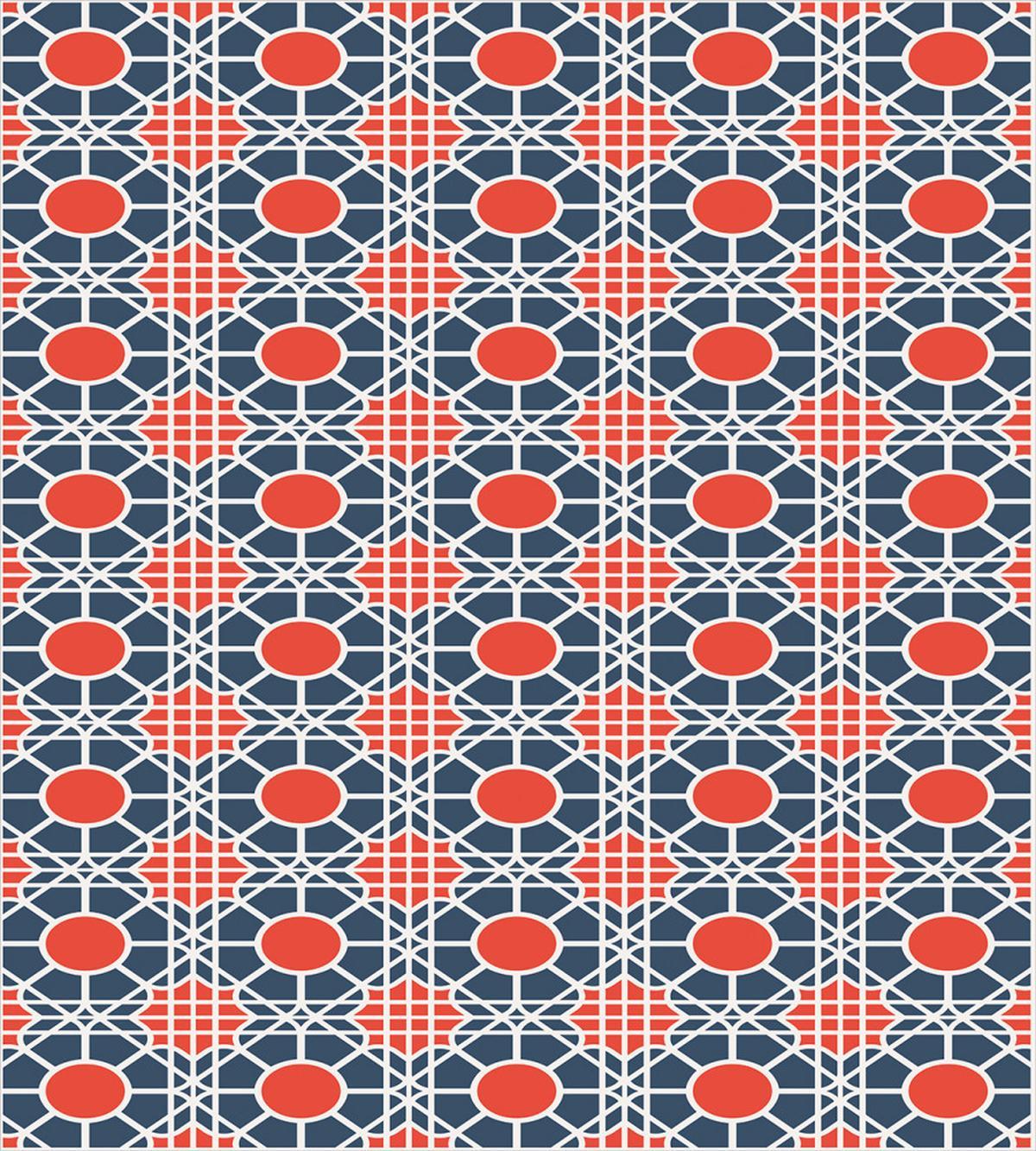 Eastern Style Grid — Pattern