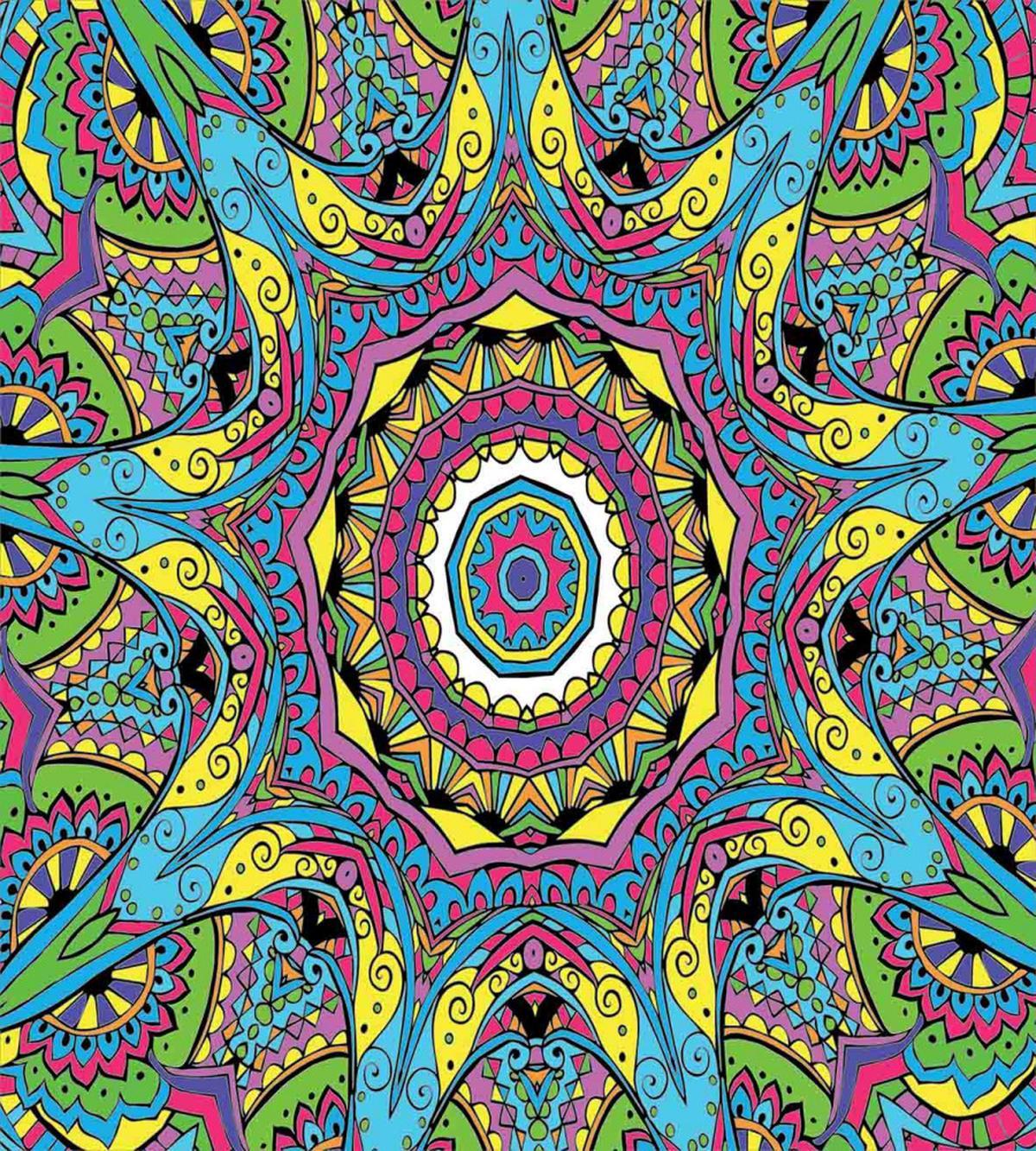 Abstract Hippie Forms — Pattern