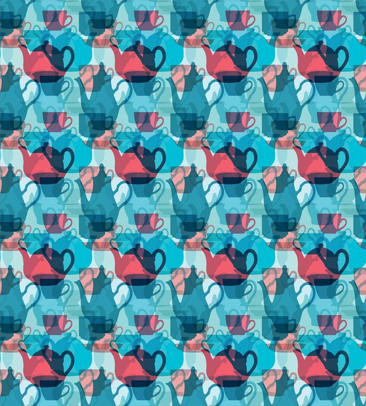 Crockery Silhouettes — Pattern