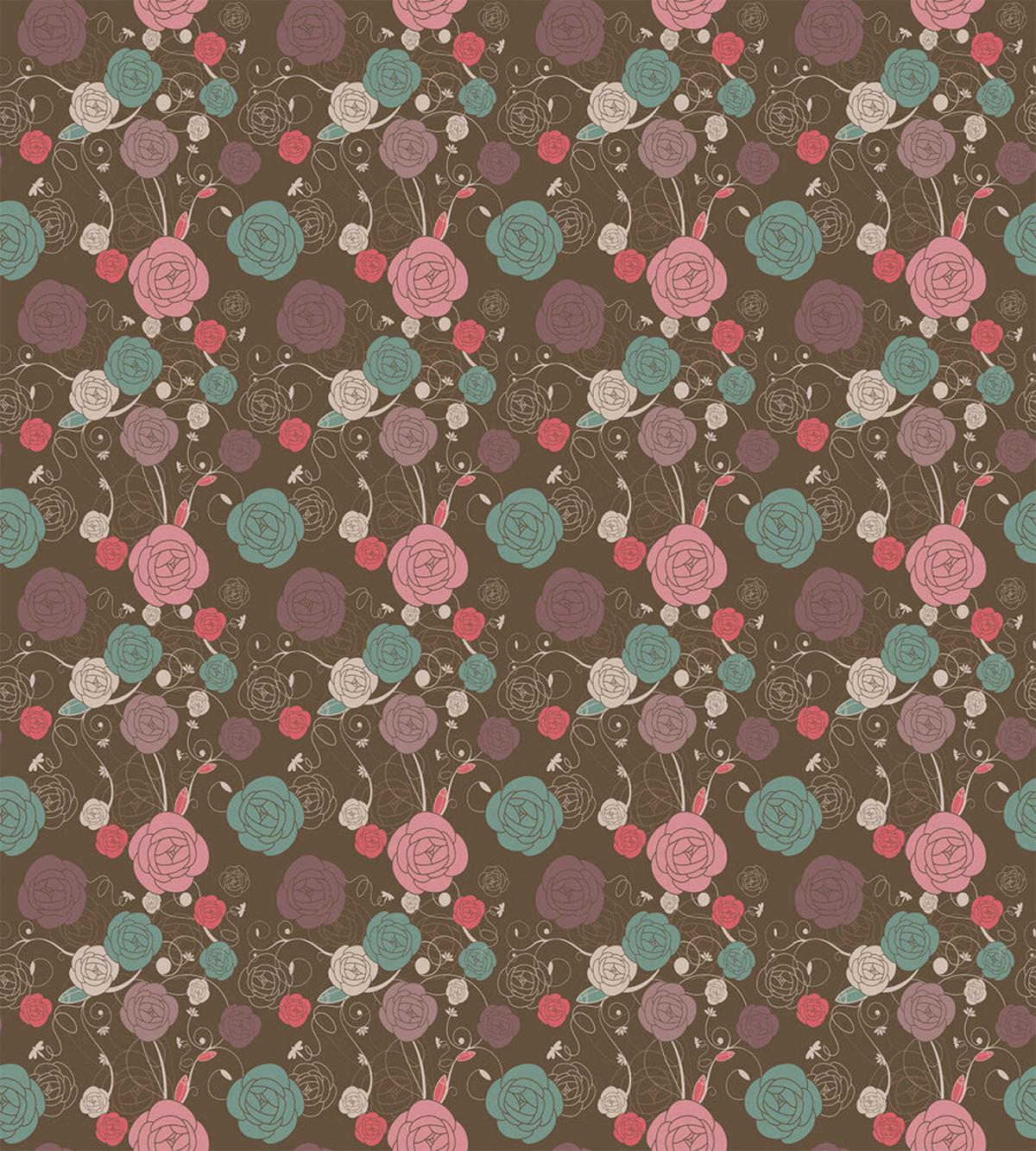 Romantic Roses and Dragonfly — Pattern