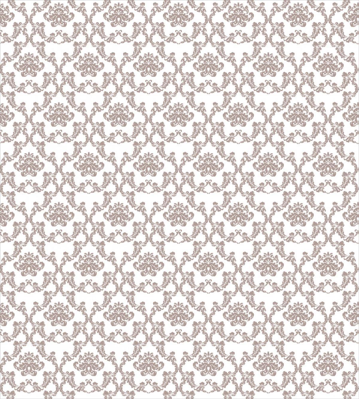 Taupe Colored Damask — Pattern