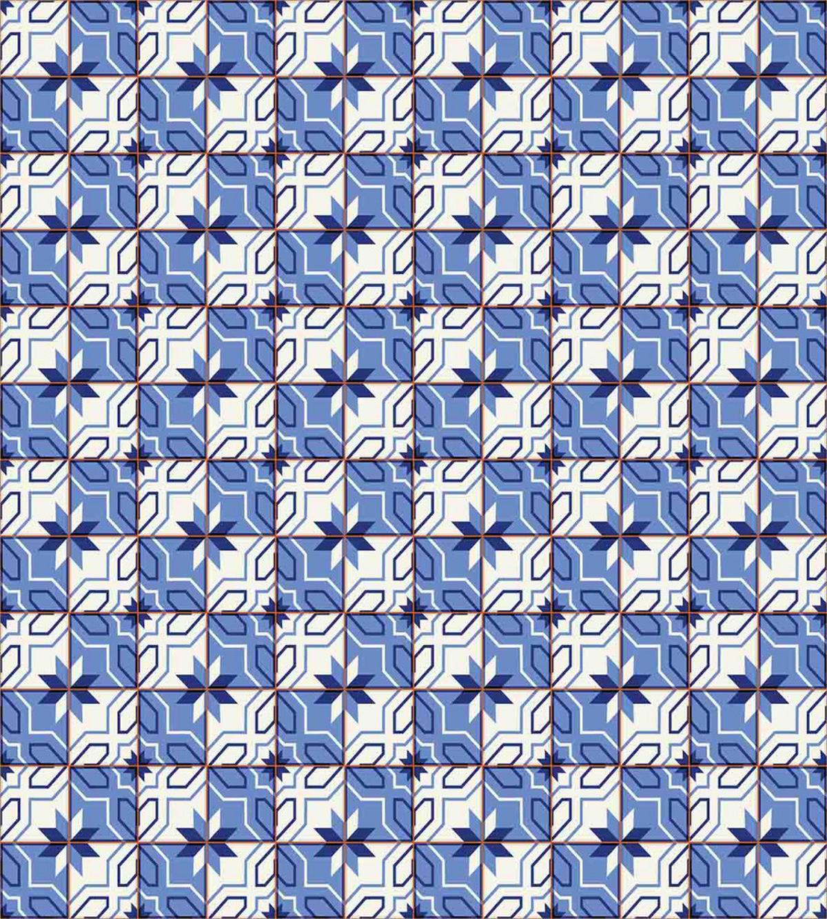Azulejo Style Tiles — Pattern