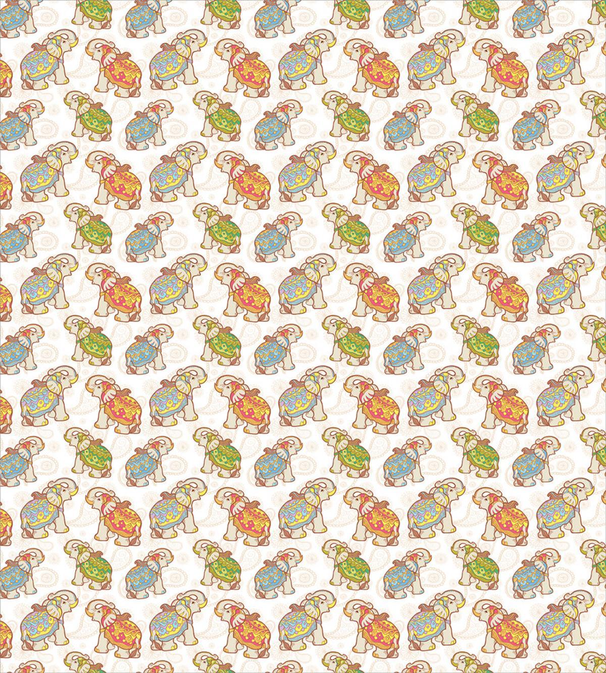 Oriental Mammals Retro — Pattern