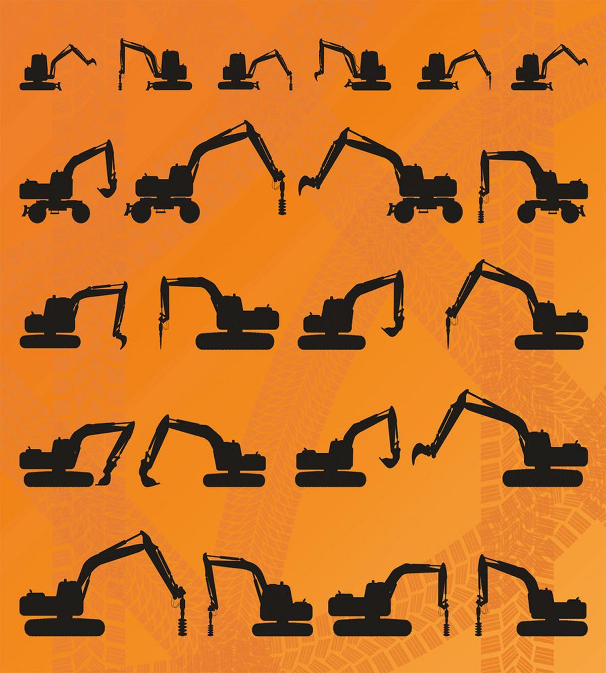 Excavator Track — Pattern