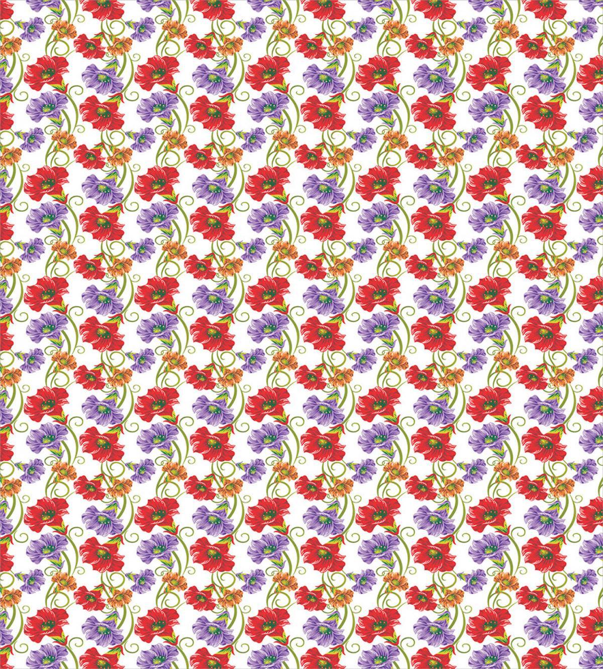 Vivid Flowers Art — Pattern