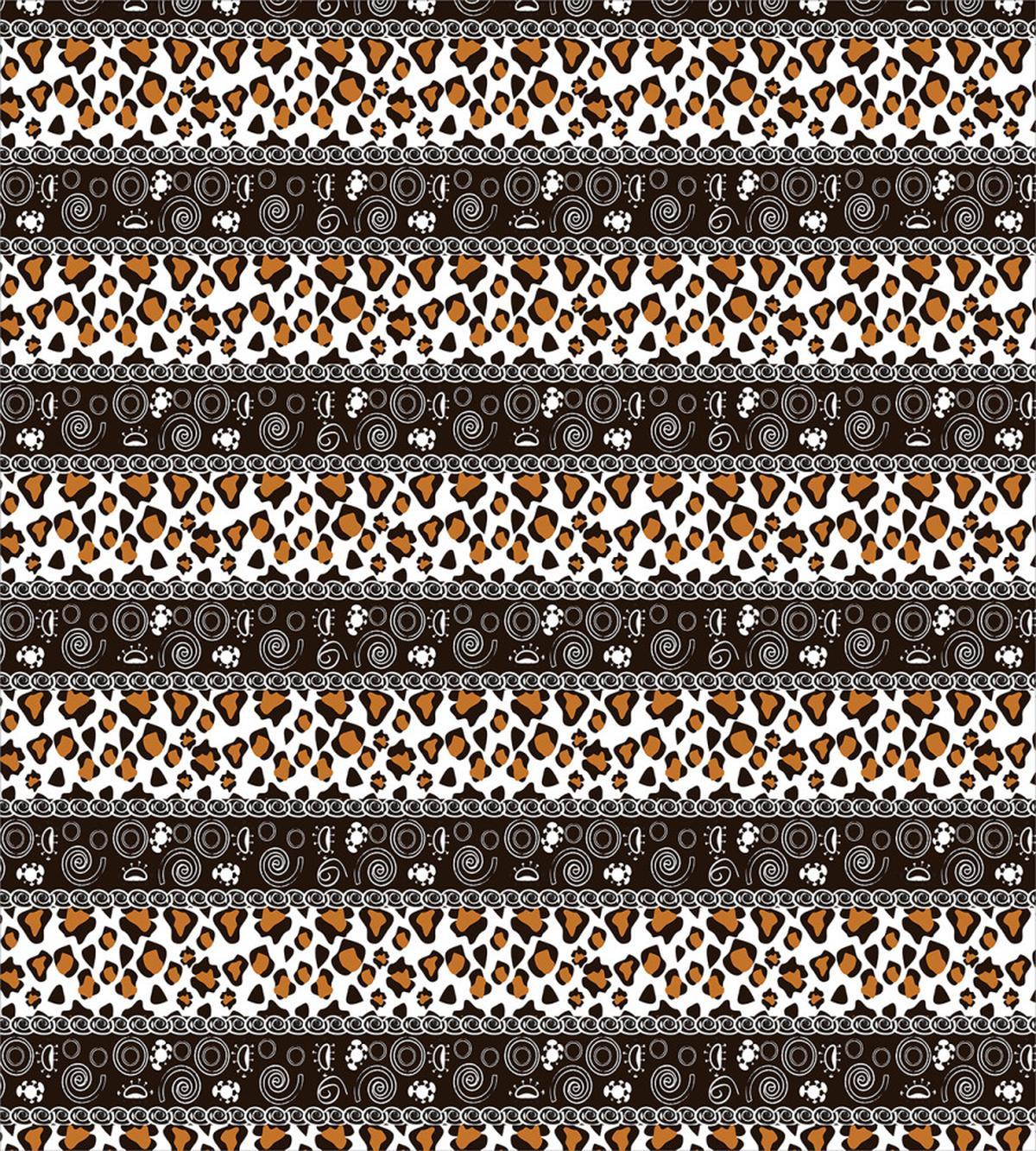 Cheetah Skin Circles — Pattern