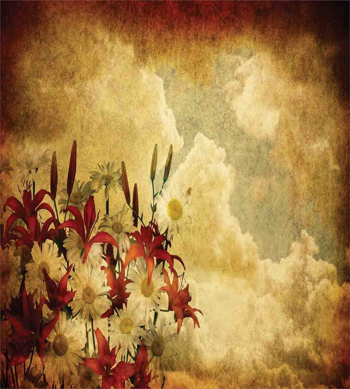 Retro Flower Chamomile — Pattern