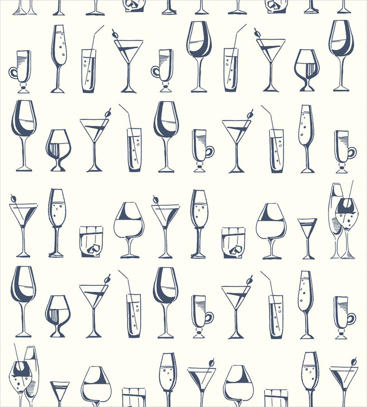 Alcohol Beverages Cocktails — Pattern