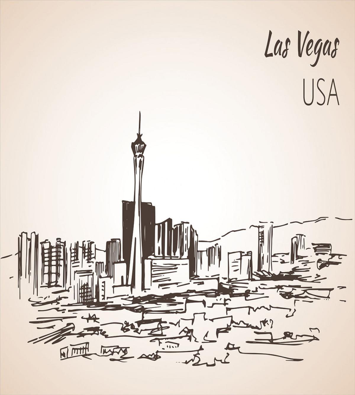 Nevada State Hand Drawn — Pattern
