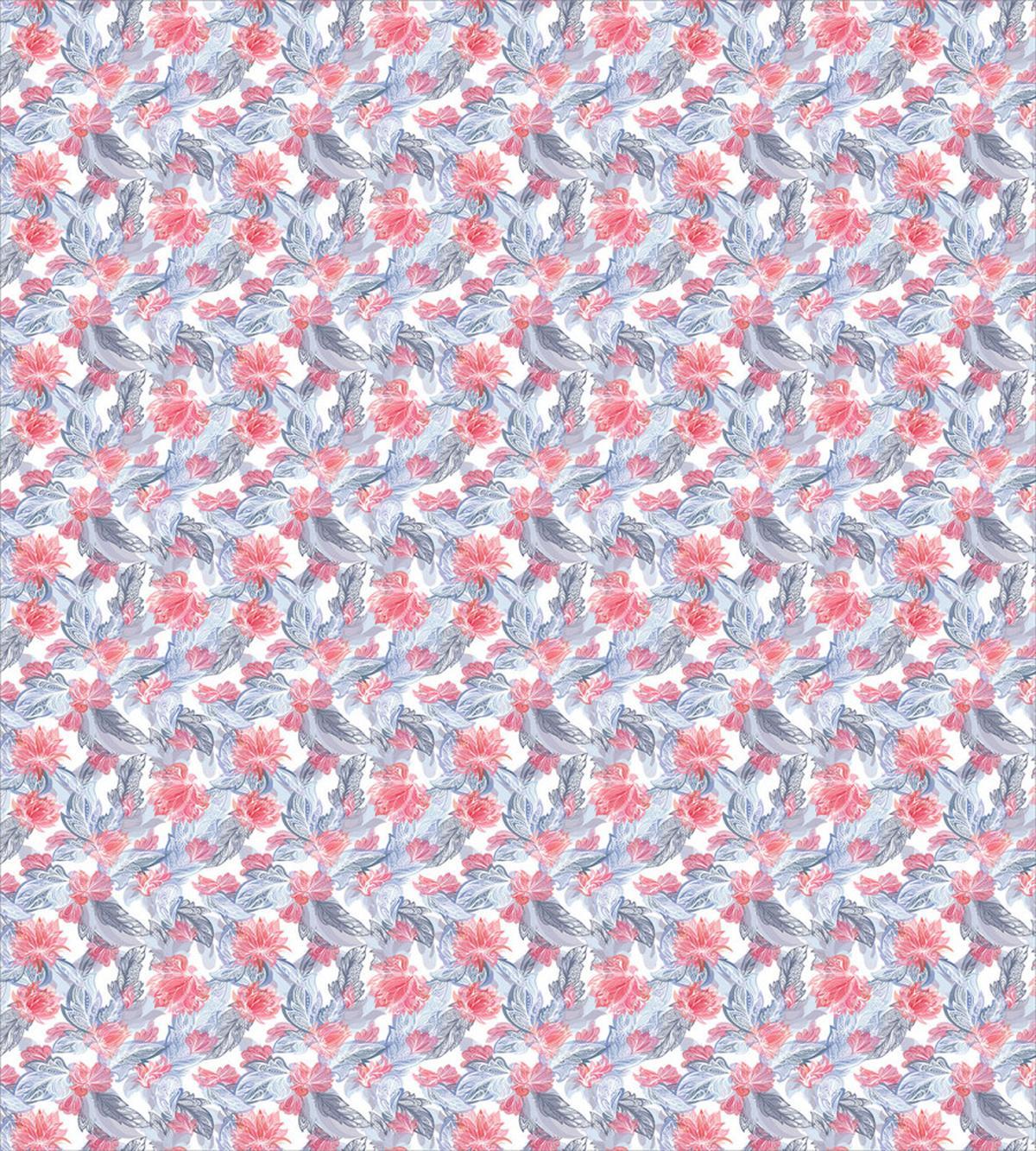 Intertwined Lily Lotus Flora — Pattern