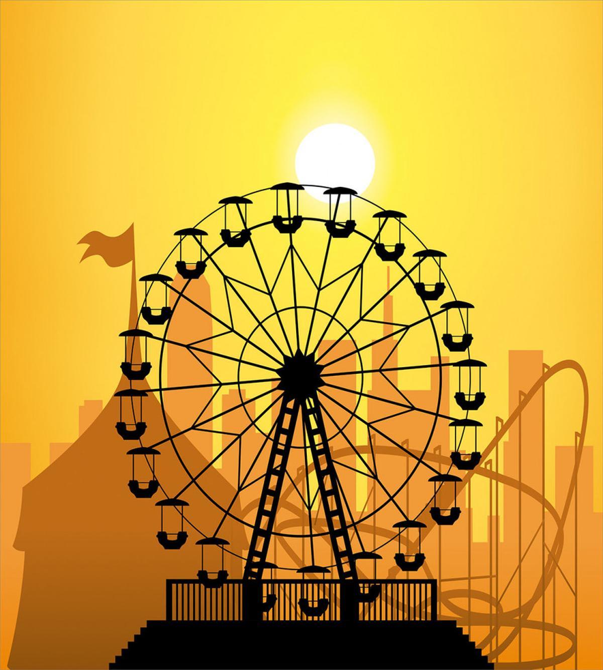 Amusement Park City — Pattern