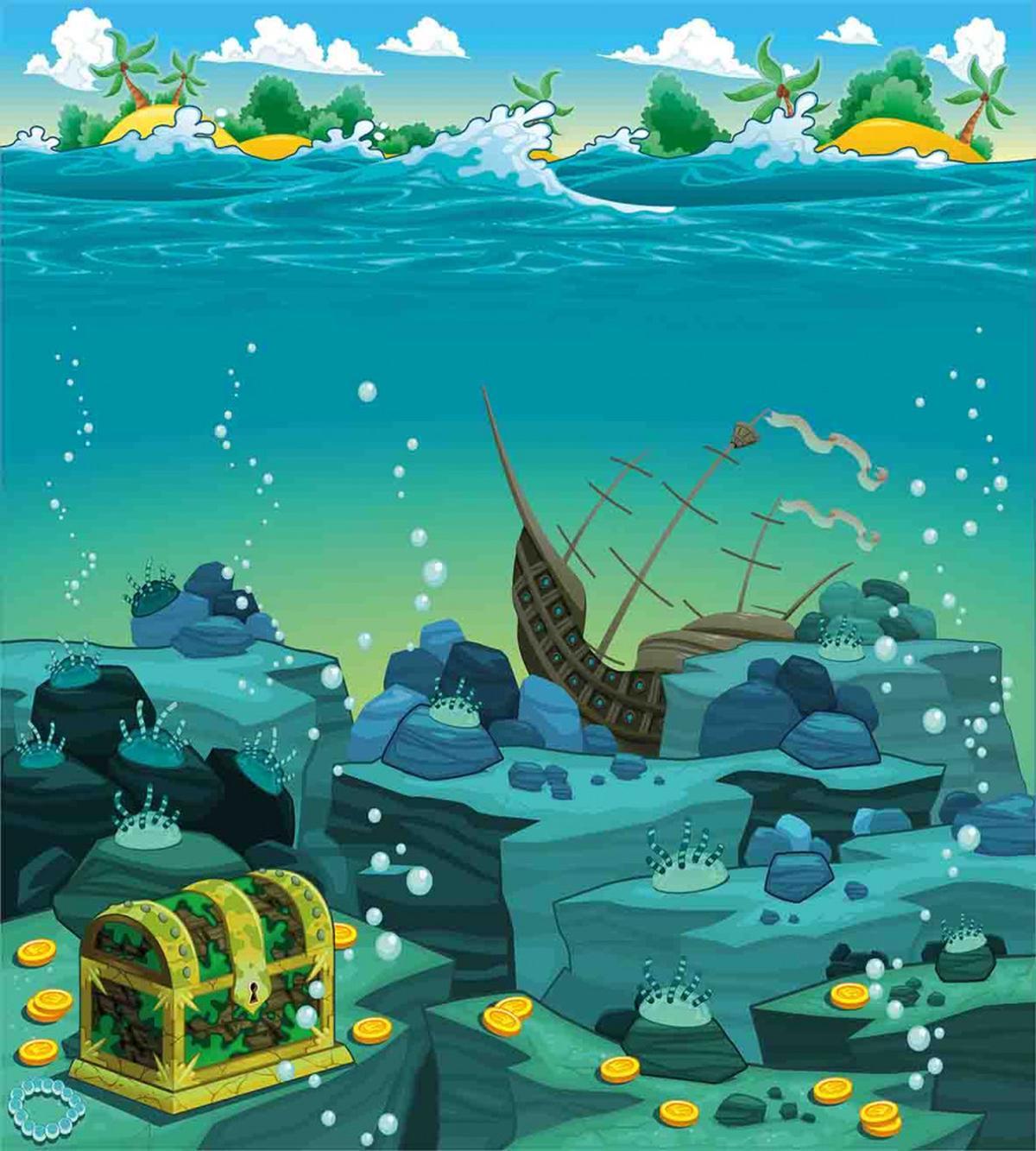 Sunk Ship Pirate Kids — Pattern