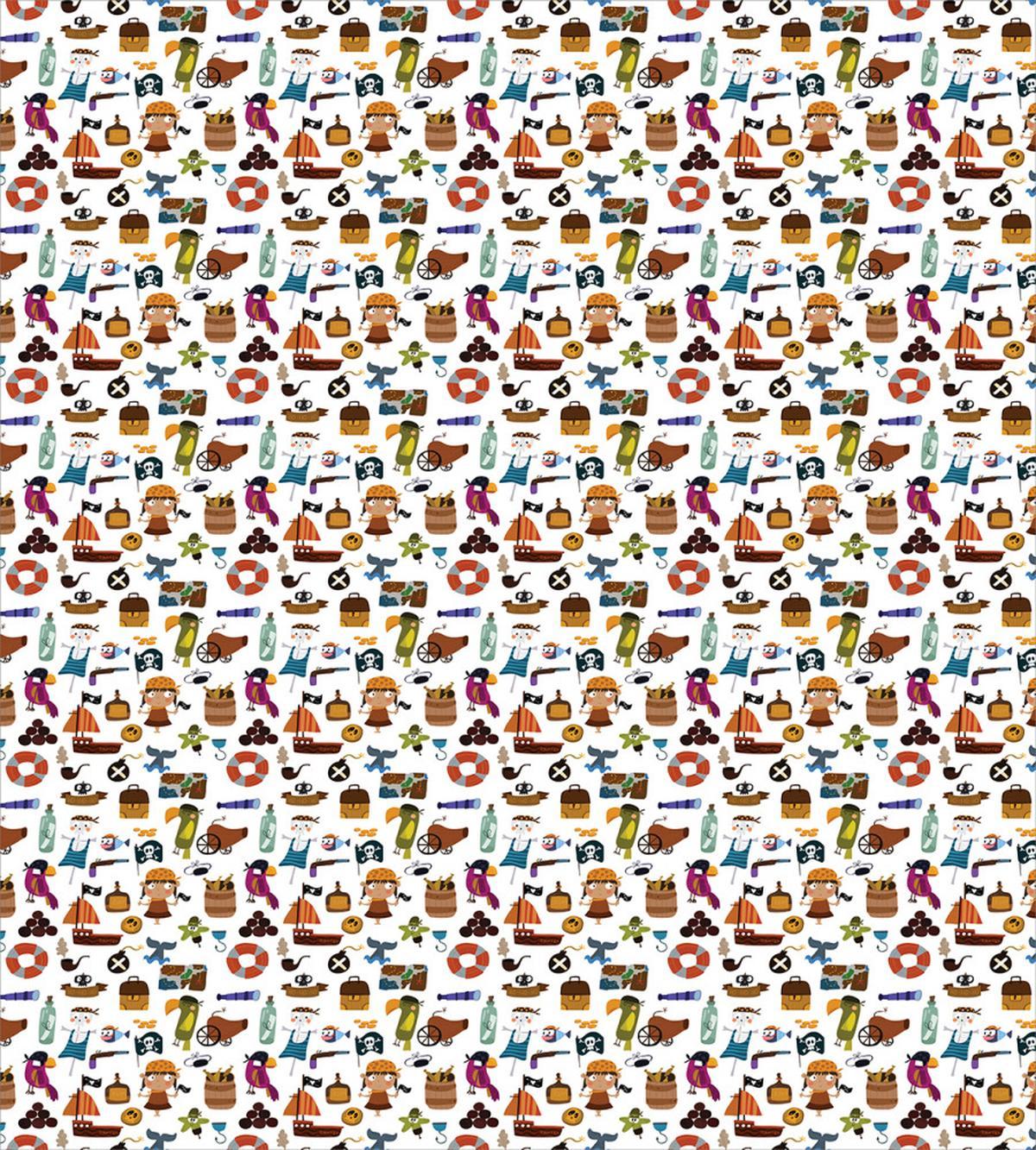 Cartoon Kids Adventure — Pattern