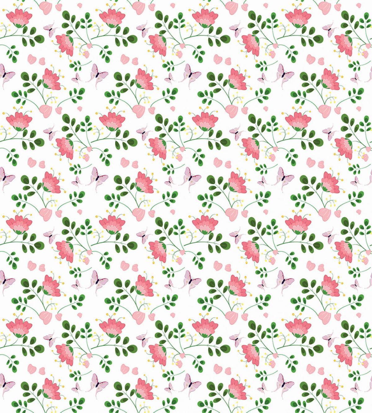 Flowers Butterflies — Pattern